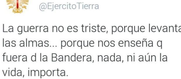 El absurdo tuit del Ejército del Aire, que quería apoyar a Rafa Nadal, pero lo borraron al poco tiempo. El absurdo tuit del Ejército del Aire, que quería apoyar a Rafa Nadal, pero lo borraron al poco tiempo.
