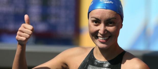 Poliana Okimoto herdou o bronze na maratona aquática Poliana Okimoto herdou o bronze na maratona aquática