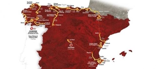 Vuelta a España 2016, tappe nel percorso