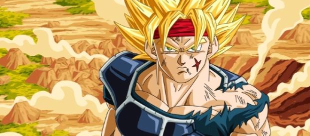 Fan art de Bardock convertido en super saiyajin Fan art de Bardock convertido en super saiyajin