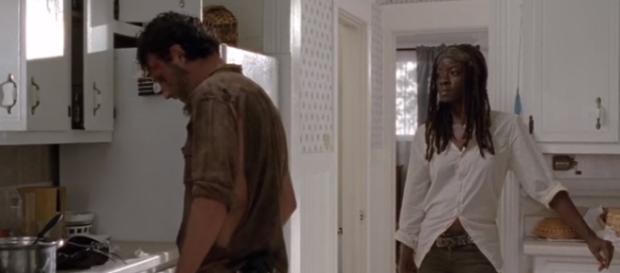 Rick and Michonne's future on 'The Walking Dead' - Photo via YouTube Rick and Michonne's future on 'The Walking Dead' - Photo via YouTube