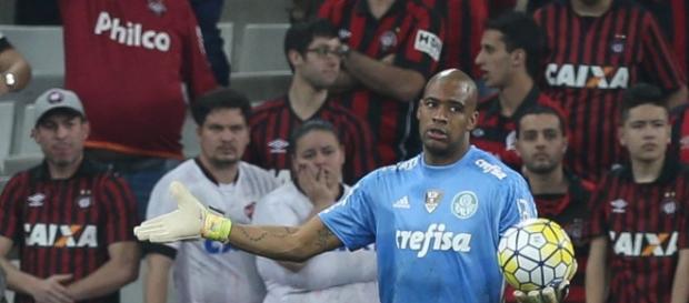 Jaílson, goleiro do Palmeiras. Jaílson, goleiro do Palmeiras.