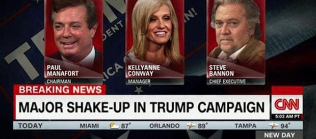 Steve Bannon, un clone de Trump, évince Paul Manafort dans l'équipe du candidat républicain Steve Bannon, un clone de Trump, évince Paul Manafort dans l'équipe du candidat républicain