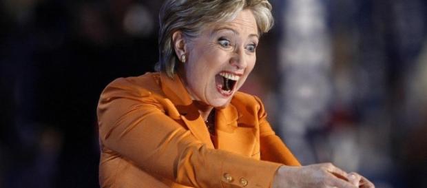 Are these bizarre facial expressions of Hillary involuntary and is something health-wise going on with her? Photo: YouTube screen shot by Top Ten Men Are these bizarre facial expressions of Hillary involuntary and is something health-wise going on with her? Photo: YouTube screen shot by Top Ten Men