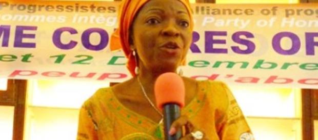 Madame Alice Sadio présidente de l'AFP Madame Alice Sadio présidente de l'AFP