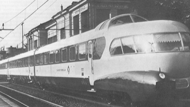 Il Settebello ETR300 com'era ai tempi in cui fu costruito