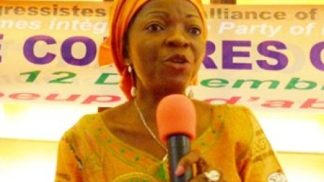 Madame Alice Sadio pr&eacute;sidente de l'AFP
