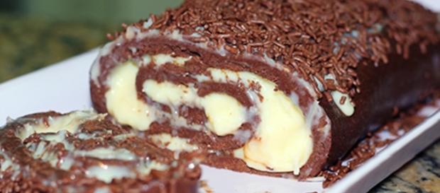 Receita perfeita do melhor rocambole que você vai experimentar Receita perfeita do melhor rocambole que você vai experimentar