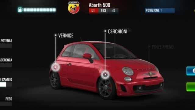 Acquisto auto all'inizio del gioco