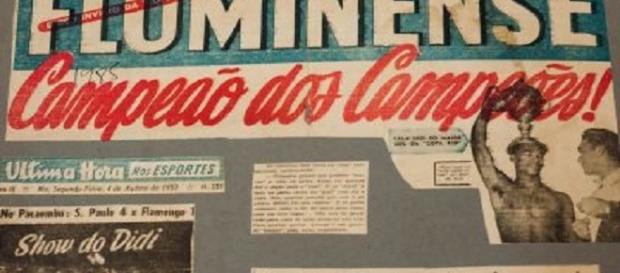 Mundial de Clubes da época, Copa Rio ficou com o Fluminense em 1952 (Foto: Net Flu) Mundial de Clubes da época, Copa Rio ficou com o Fluminense em 1952 (Foto: Net Flu)