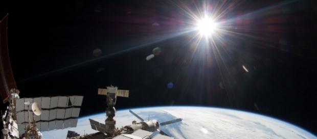 Sun and Earth as seen from ISS. NASA, Wikipedia Commons Sun and Earth as seen from ISS. NASA, Wikipedia Commons