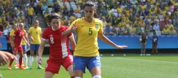 Seleção feminina não conseguiu superar o Canadá e deixou o bronze escapar Seleção feminina não conseguiu superar o Canadá e deixou o bronze escapar