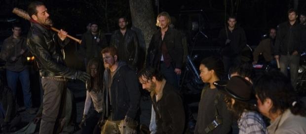 Who Did Negan Kill? Photo: Blasting News Library AMC "The Walking Dead" promo shot Who Did Negan Kill? Photo: Blasting News Library AMC "The Walking Dead" promo shot