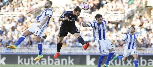 Gol de bale para poner el (0-1) Gol de bale para poner el (0-1)