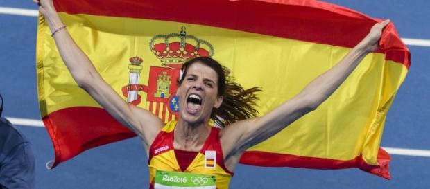 Ruth Beitia, primera medalla de oro para España Ruth Beitia, primera medalla de oro para España