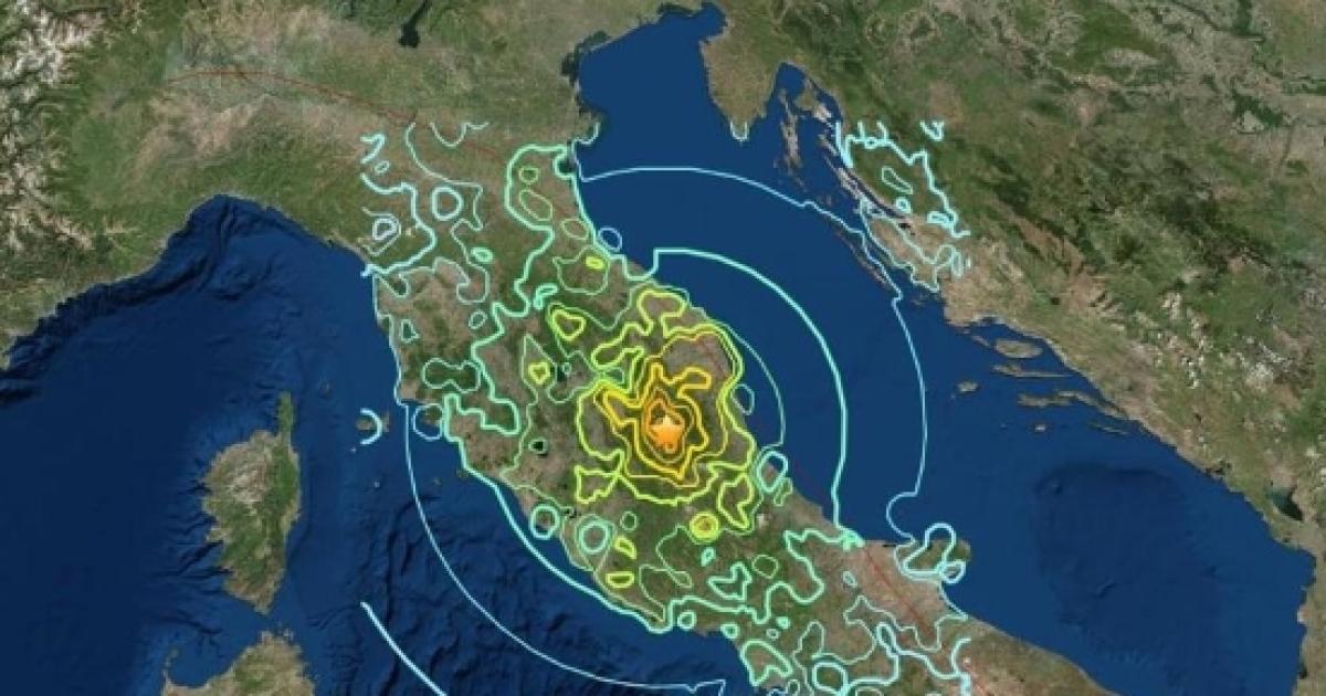 Protezione Civile Terremoto Magnitudo 60 Della Scala Richter Distrugge Litalia Centrale 8956