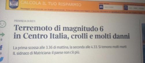 Selvaggia Lucarelli bacchetta il Corriere online (foto facebook)