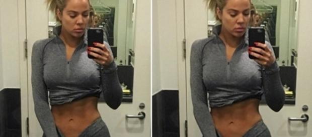 Khloe bajó 20 kilos de peso en poco tiempo Khloe bajó 20 kilos de peso en poco tiempo
