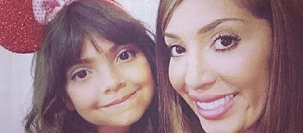'Teen Mom OG' Farrah Abraham flaunts daughter in bikini Source: Youtube still 'Teen Mom OG' Farrah Abraham flaunts daughter in bikini Source: Youtube still