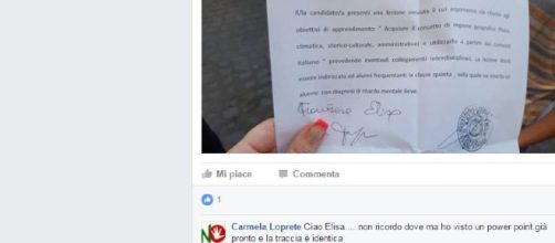 esempi e consigli di tracce sostegno primaria