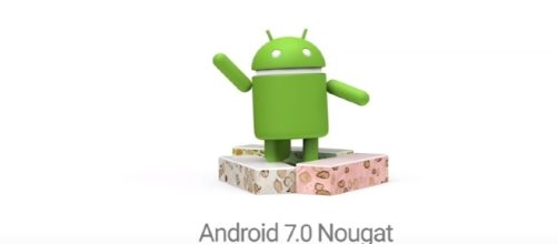 Il simbolo di Android 7 Nougat