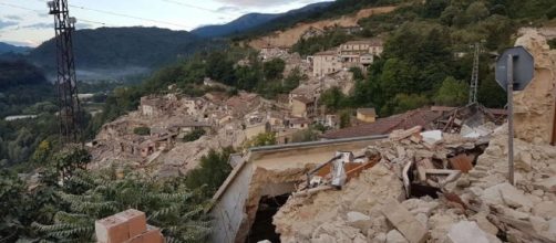 Il sisma ha ridotto a un cumulo di macerie paesi come Pescara del Tronto.