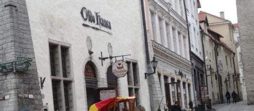 Uno scorcio del centro storico di Tallinn