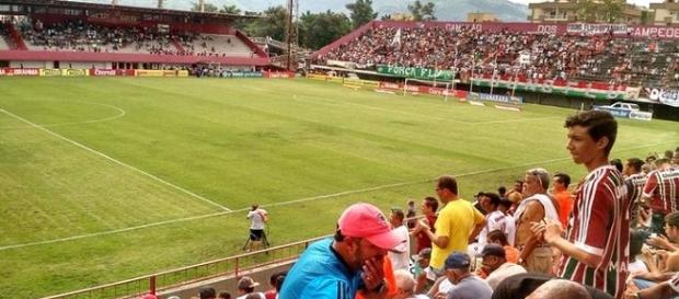 Giulite Coutinho, palco de Fluminense e Corinthians na próxima quarta (Foto: Arquivo) Giulite Coutinho, palco de Fluminense e Corinthians na próxima quarta (Foto: Arquivo)