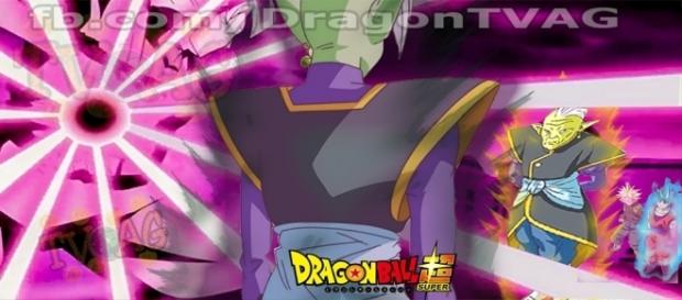 Gowazu salva a Goku y Trunks de Black SSJ Rosa y del Dios Inmortal Zamasu Gowazu salva a Goku y Trunks de Black SSJ Rosa y del Dios Inmortal Zamasu