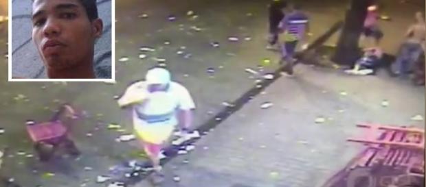 Homem foi brutalmente agredido em briga Homem foi brutalmente agredido em briga