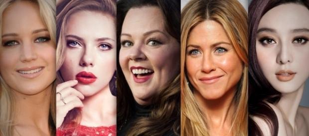 Las 5 actrices mejor pagadas de Hollywood Las 5 actrices mejor pagadas de Hollywood