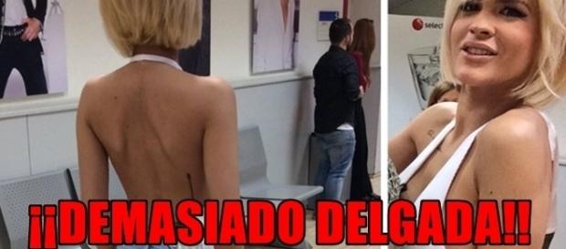 Ylenia preocupa a sus fans por su bajo peso. Ylenia preocupa a sus fans por su bajo peso.