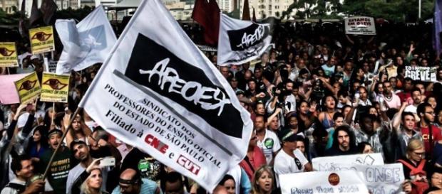 Greve dos professores paulistas em 2015 Greve dos professores paulistas em 2015