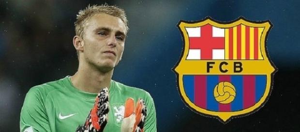 Jasper Cillessen, nuevo portero del Barcelona Jasper Cillessen, nuevo portero del Barcelona