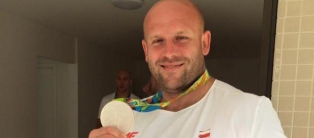 Piotr Małachowski medalie de argint JO RIO 2016 Piotr Małachowski medalie de argint JO RIO 2016