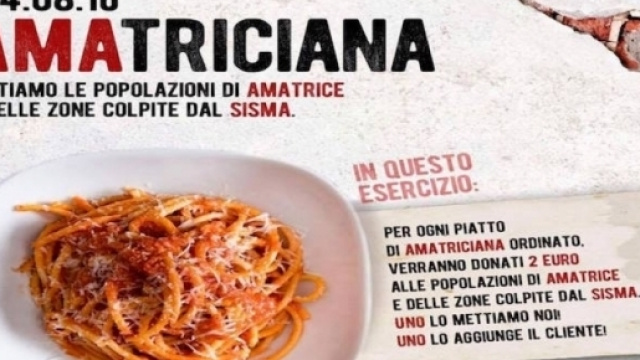 L&#039;Amatriciana per aiutare la popolazione di Amatrice ... - infomessina.it