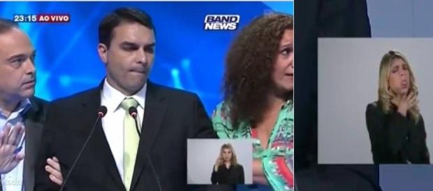 Bolsonaro filho passa mal e é carragado Bolsonaro filho passa mal e é carragado