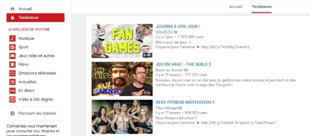 Home Page Youtube qui pourrait devenir un réseau social Home Page Youtube qui pourrait devenir un réseau social