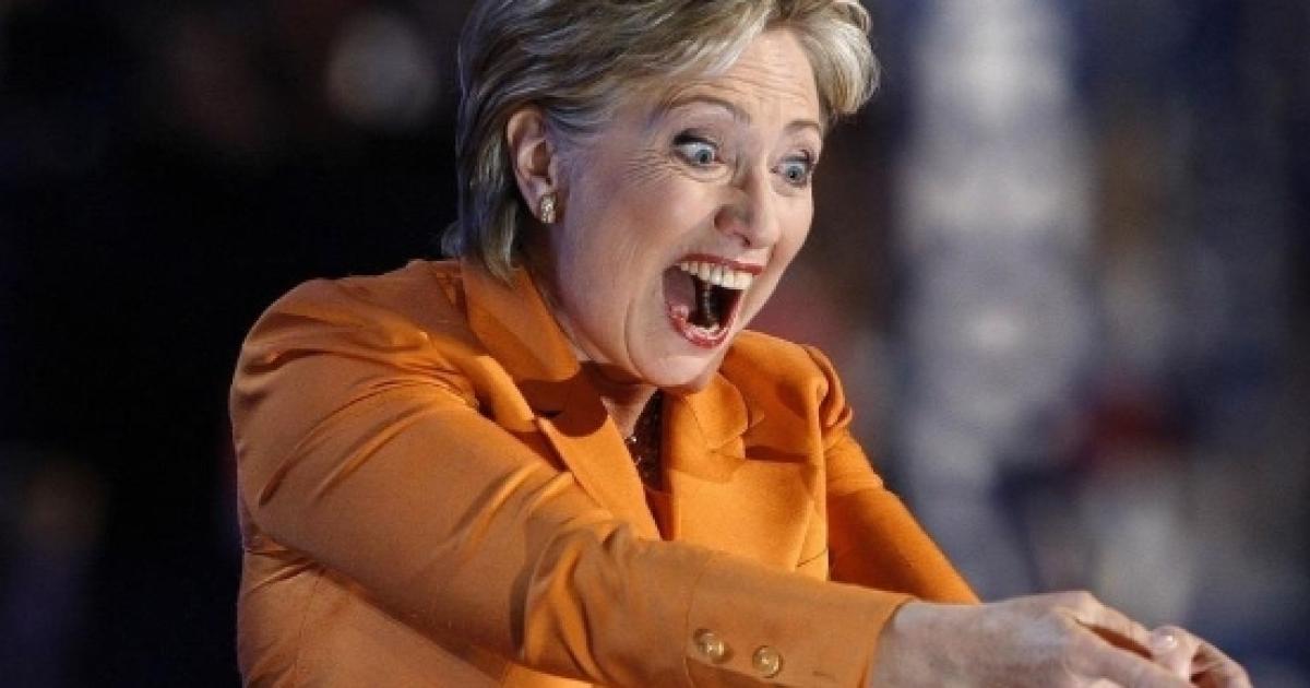 Hillary Clinton attire inspired by small household appliances...check