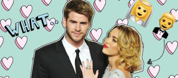 Er, are Miley Cyrus and Liam Hemsworth already married? - sugarscape.com Er, are Miley Cyrus and Liam Hemsworth already married? - sugarscape.com