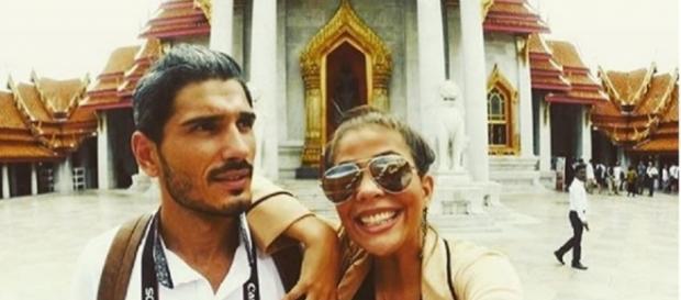 O casal vai publicando algumas fotografias nas redes sociais O casal vai publicando algumas fotografias nas redes sociais
