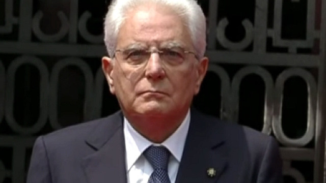 Il presidente della Repubblica, Sergio Mattarella