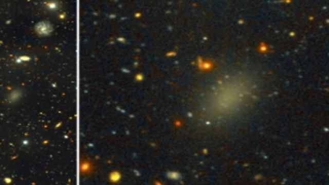 Immagine della galassia Dragonfly 44