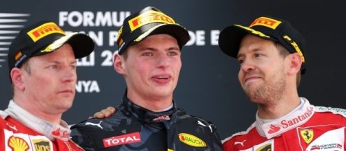 Vettel e Raikkonen commentano la guida di Verstappen.