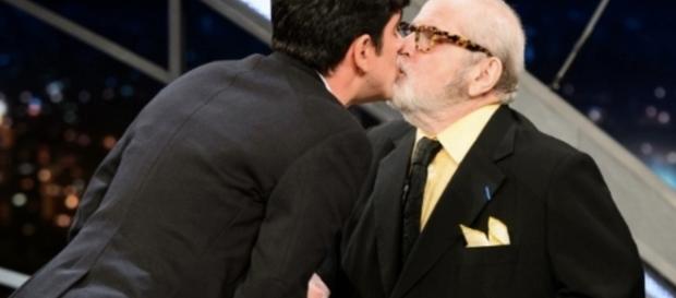 Marcelo Adnet e Jô Soares - Foto/Reprodução Marcelo Adnet e Jô Soares - Foto/Reprodução