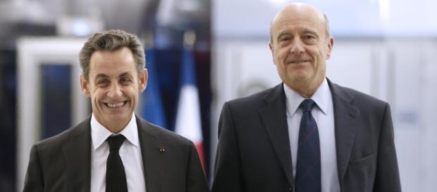 Nicolas Sarkozy et Alain Juppe Nicolas Sarkozy et Alain Juppe
