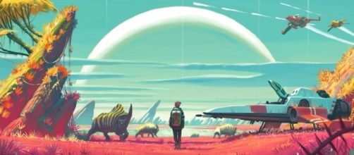 No Man´s Sky, jogo que contém um universo imenso a ser explorado