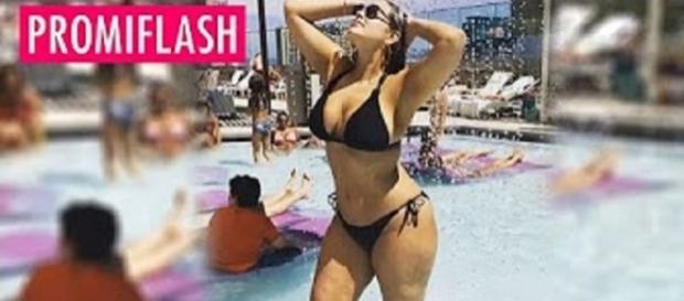 Ashley Graham weight loss. Source: YouTube still Ashley Graham weight loss. Source: YouTube still