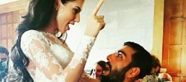 Parvesh Rana weds Scarlett Wilson (Youtube screengrab) Parvesh Rana weds Scarlett Wilson (Youtube screengrab)