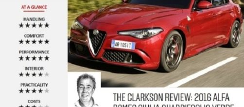 Jeremy Clarkson: meglio Alfa Romeo Giulia Quadrifoglio o Bmw Serie 3?